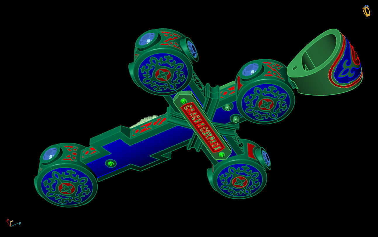 Cross G0394 3D print model_5