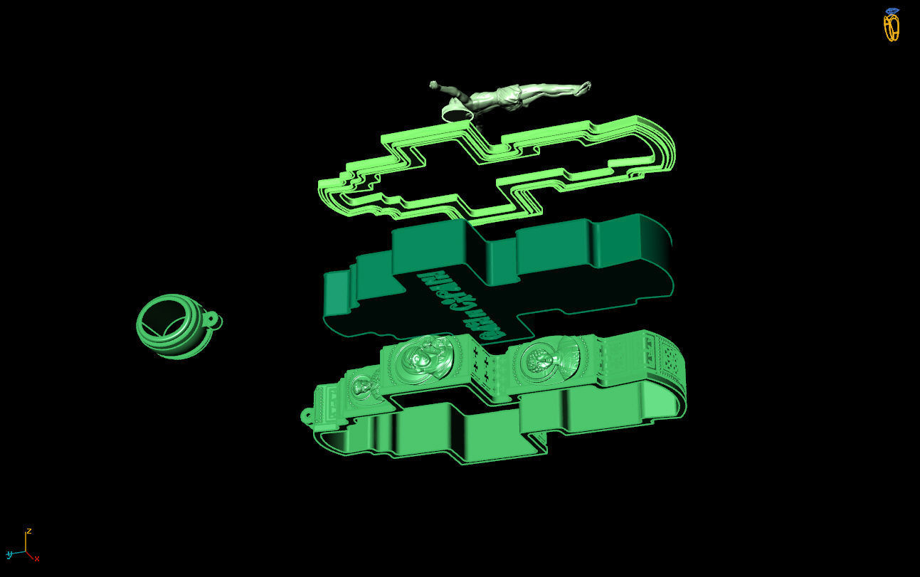 Cross G0392 3D print model_5