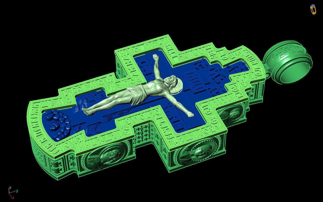 Cross G0392 3D print model_6