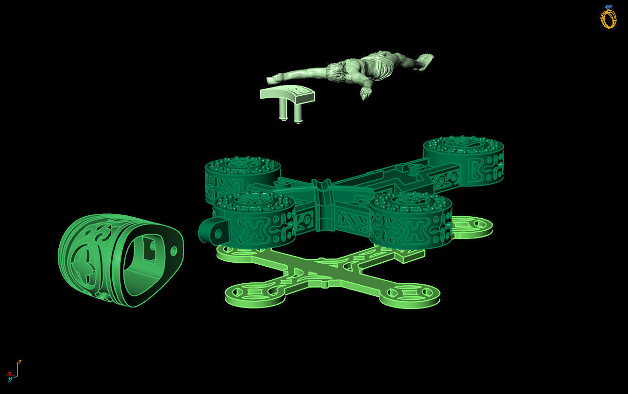 Cross G0391 3D print model_9