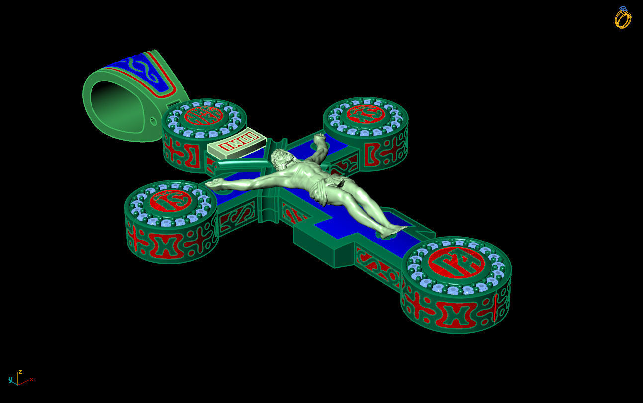 Cross G0391 3D print model_8
