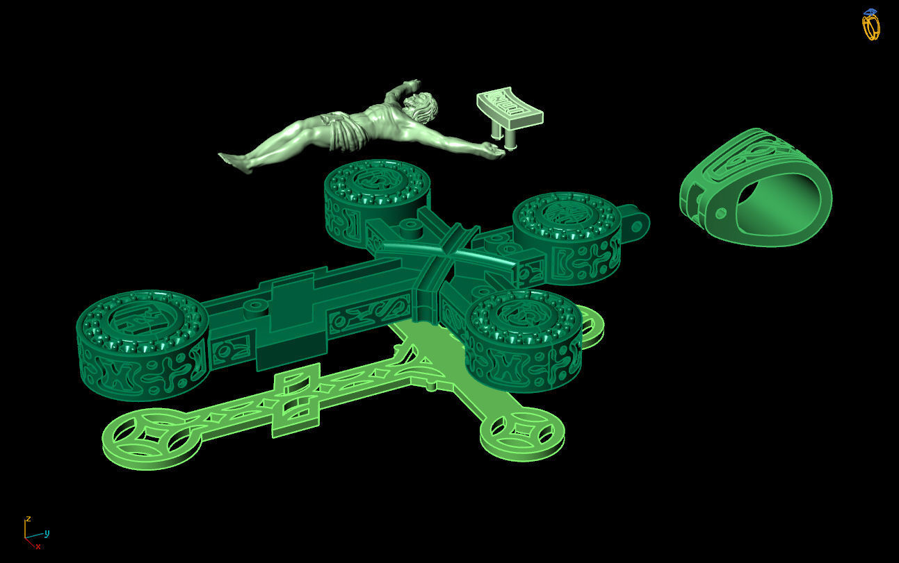 Cross G0391 3D print model_6
