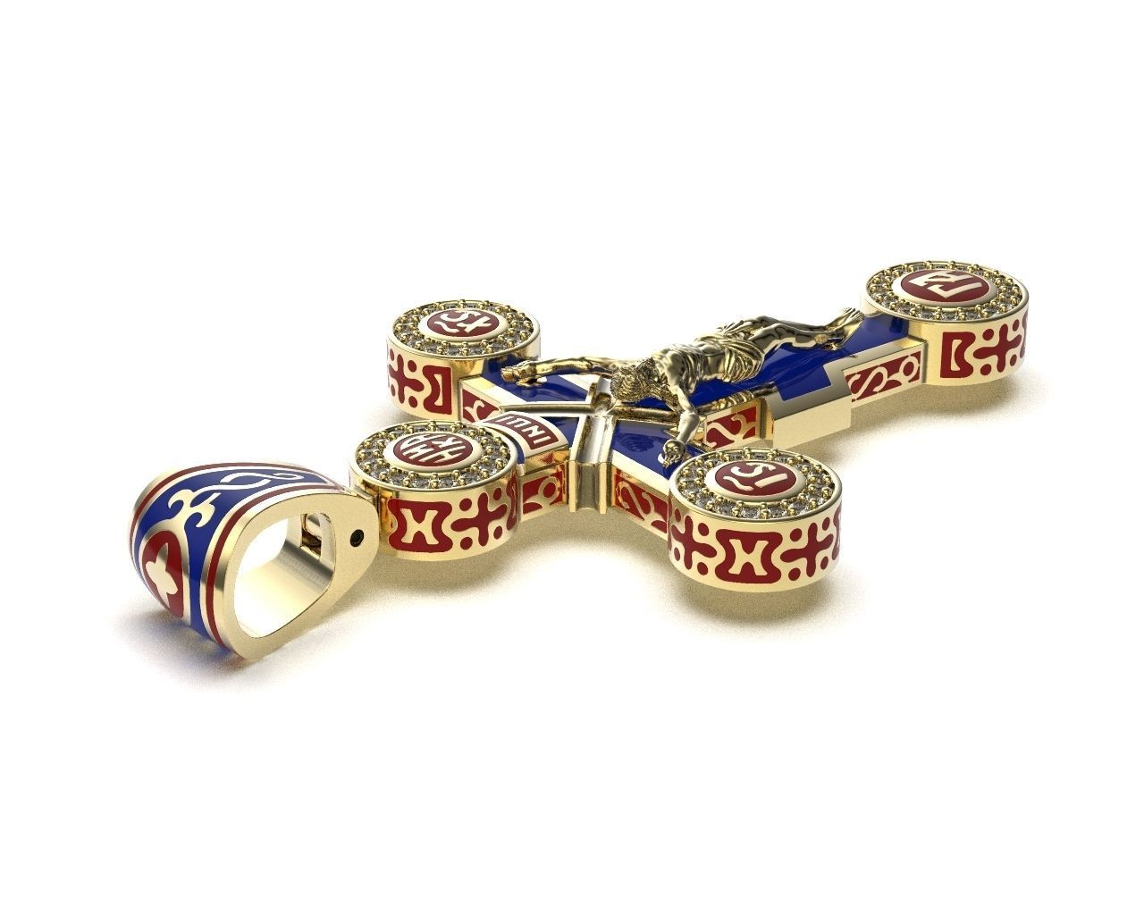 Cross G0391 3D print model_3