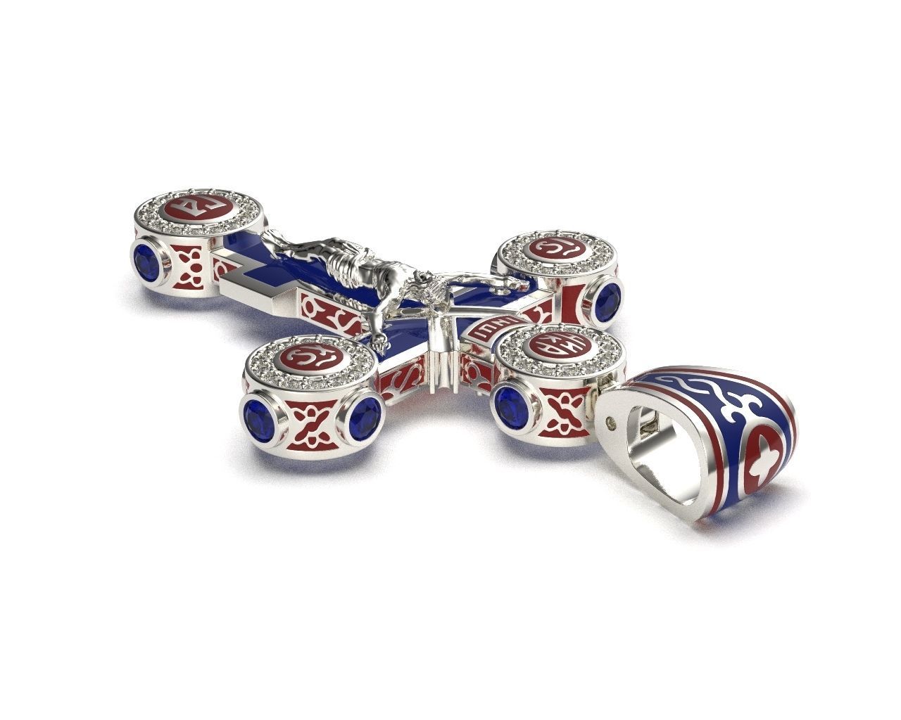 Cross G0389 3D print model_2