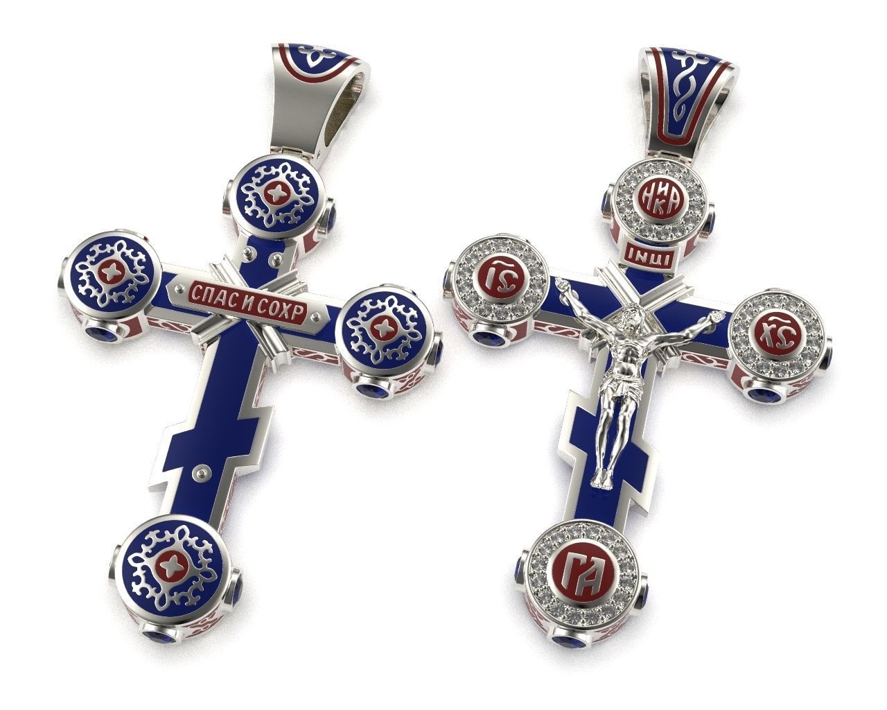 Cross G0389 3D print model_3