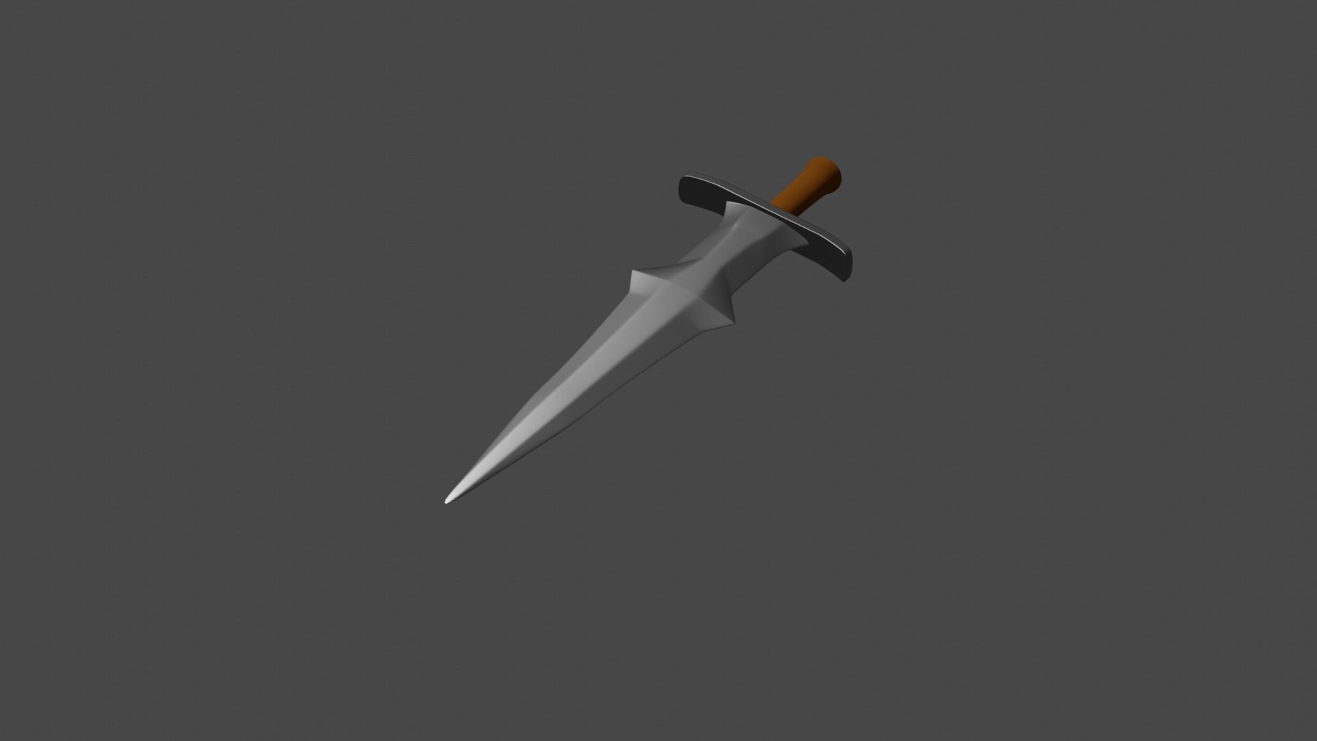 Sword low-poly Low-poly 3D model_2