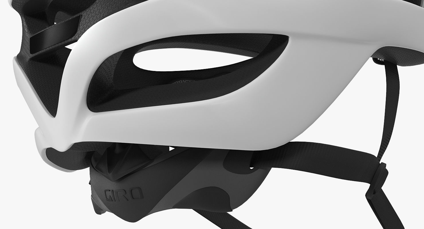 Modern Bicycle Helmet Generic 3D model_8