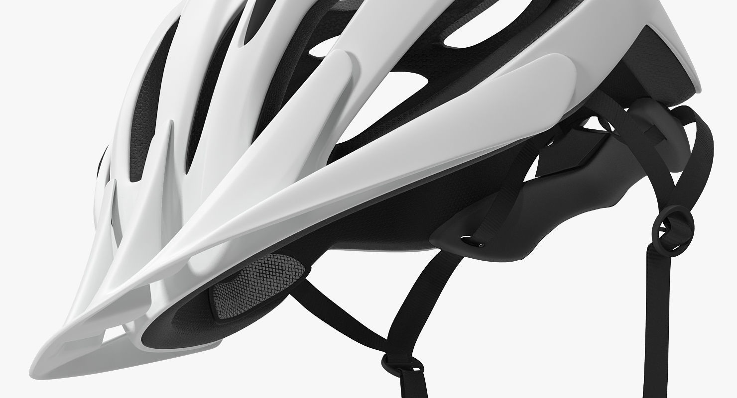 Modern Bicycle Helmet Generic 3D model_7