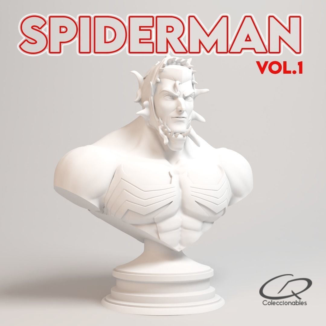 Spiderman 90s Collection - Venom 3D print model_3