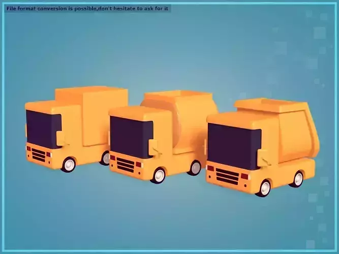 Cartoon Trucks Pack