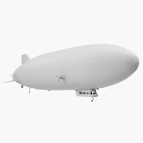 Blimp Airship Generic 3D model