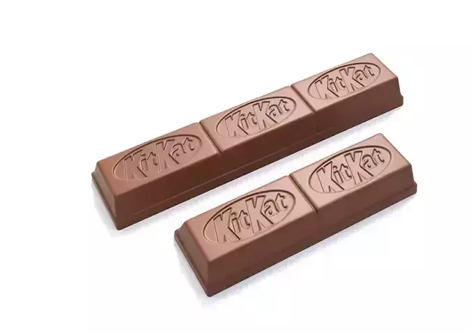 KitKat Chunky Chocolate Bar 3D model