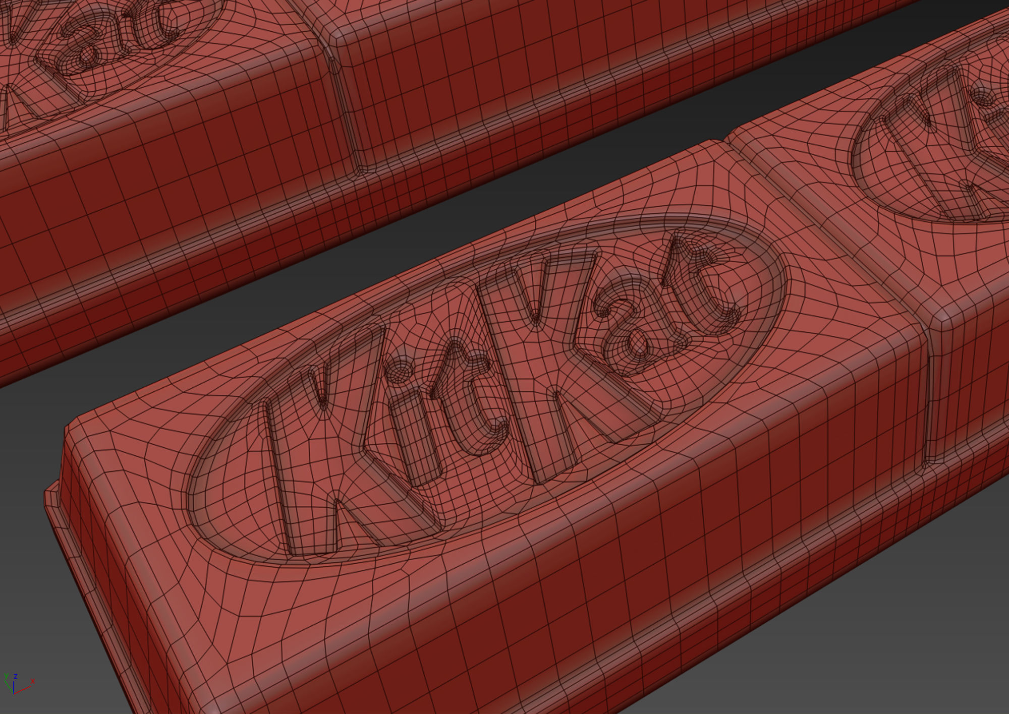 KitKat Chunky Chocolate Bar 3D model_8
