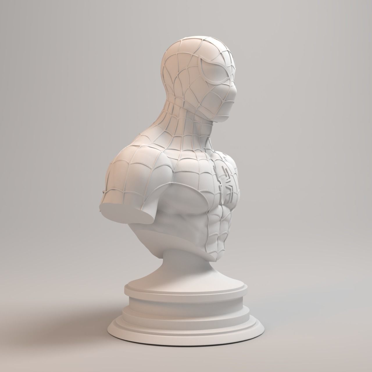 Spiderman 90s Collection - Spiderman Mask and Peter Parker Head 3D print model_4