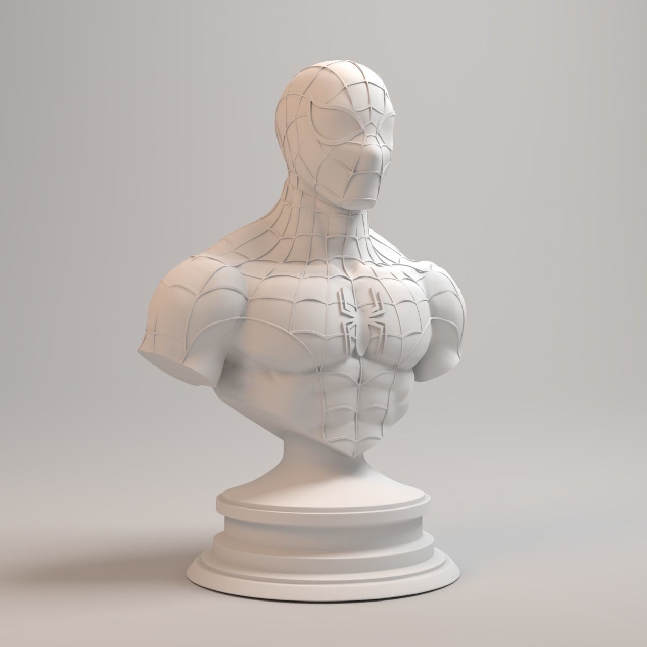 Spiderman 90s Collection - Spiderman Mask and Peter Parker Head 3D print model_3