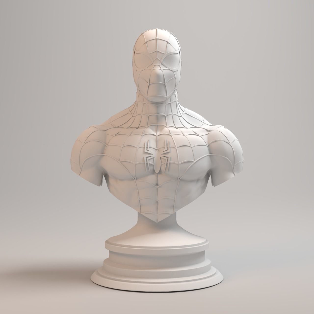 Spiderman 90s Collection - Spiderman Mask and Peter Parker Head 3D print model_2