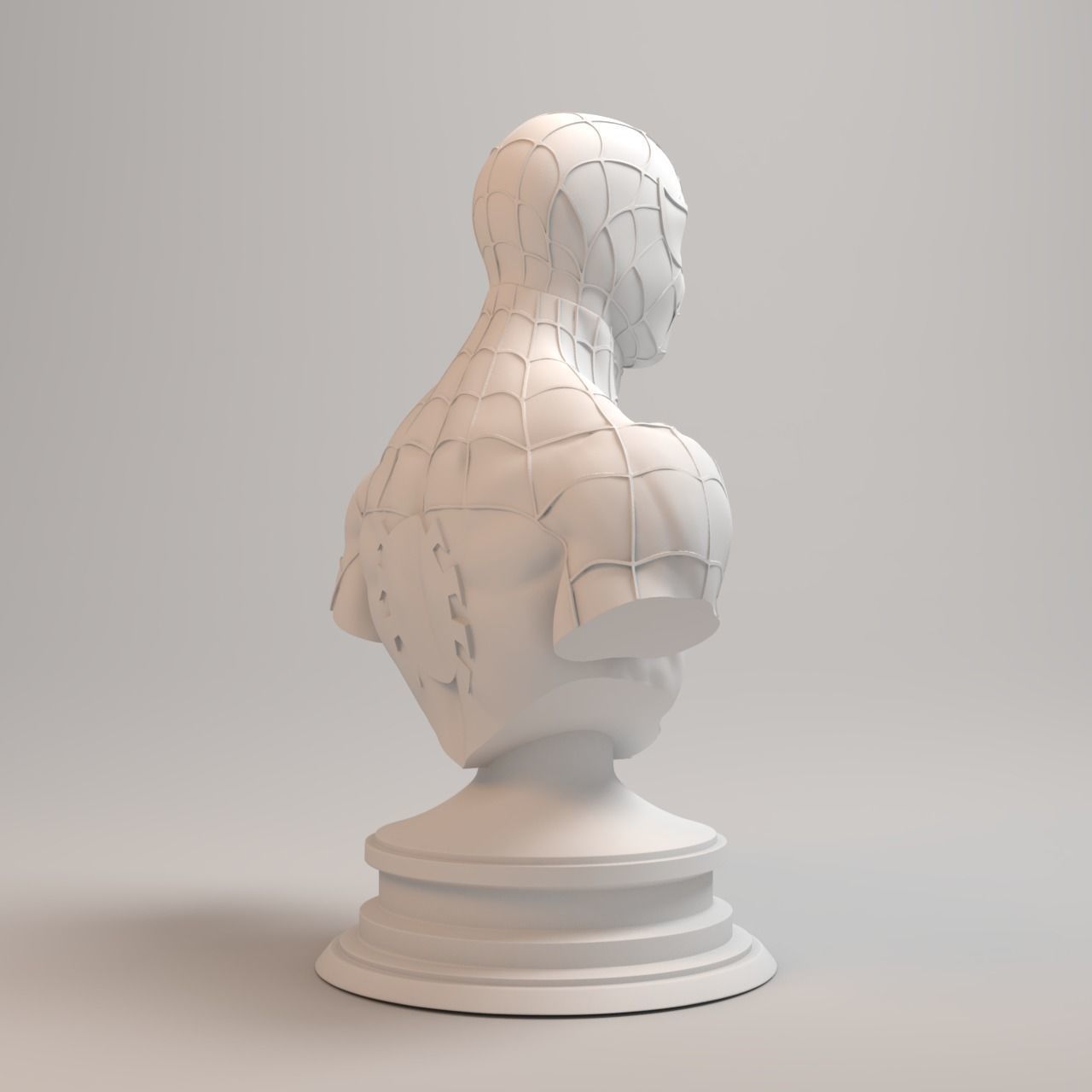 Spiderman 90s Collection - Spiderman Mask and Peter Parker Head 3D print model_6