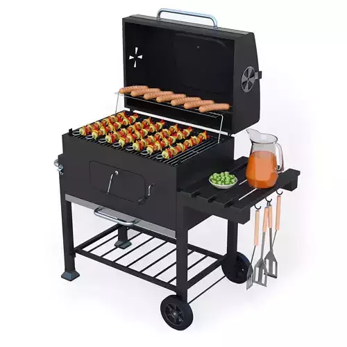 Barbecue   Jumbuck  Franklin 3D model