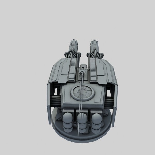Ion turret class sb1 3D model_4