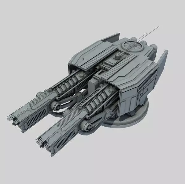 Ion turret class sb1 3D model_0