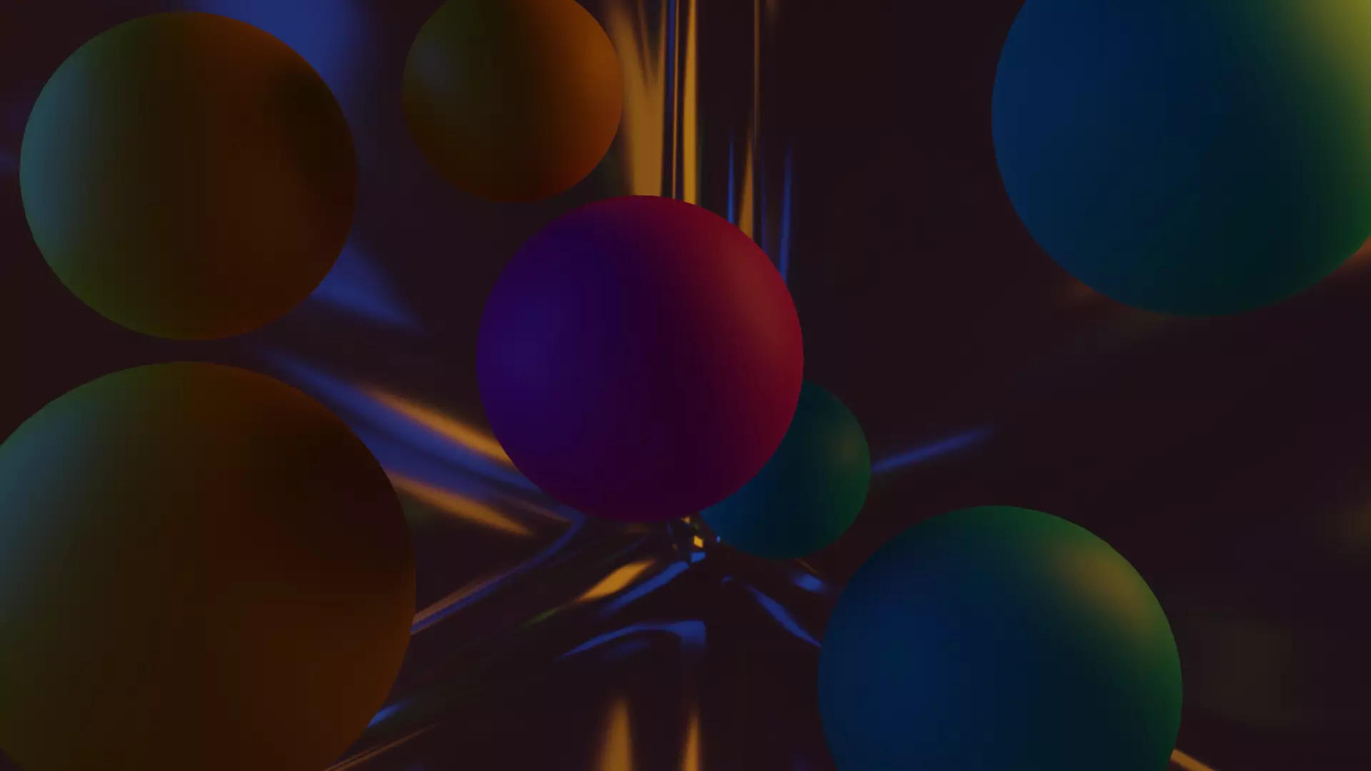 Abstract sphere background Free 3D model