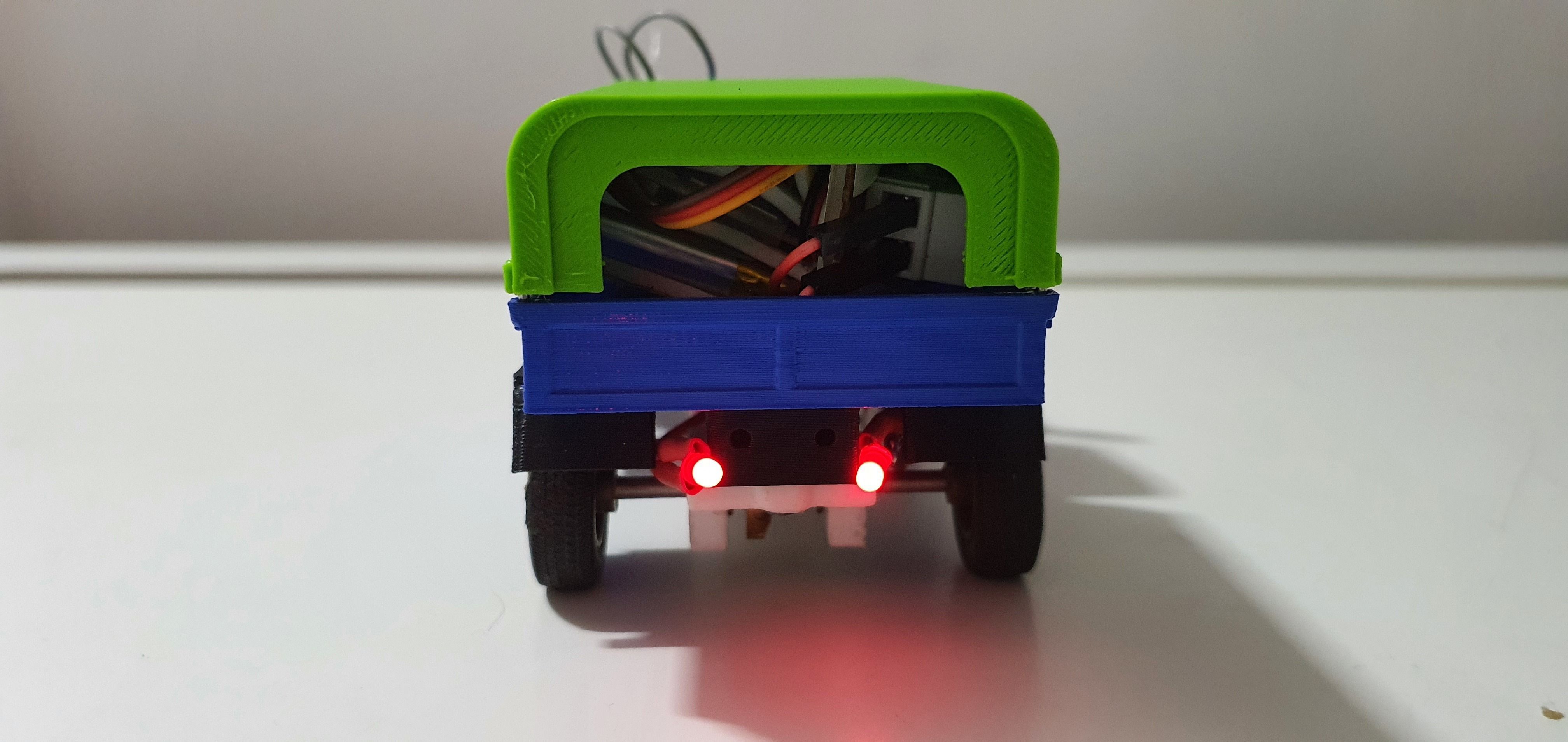 Small 3D Printed Truck  3D print model_3