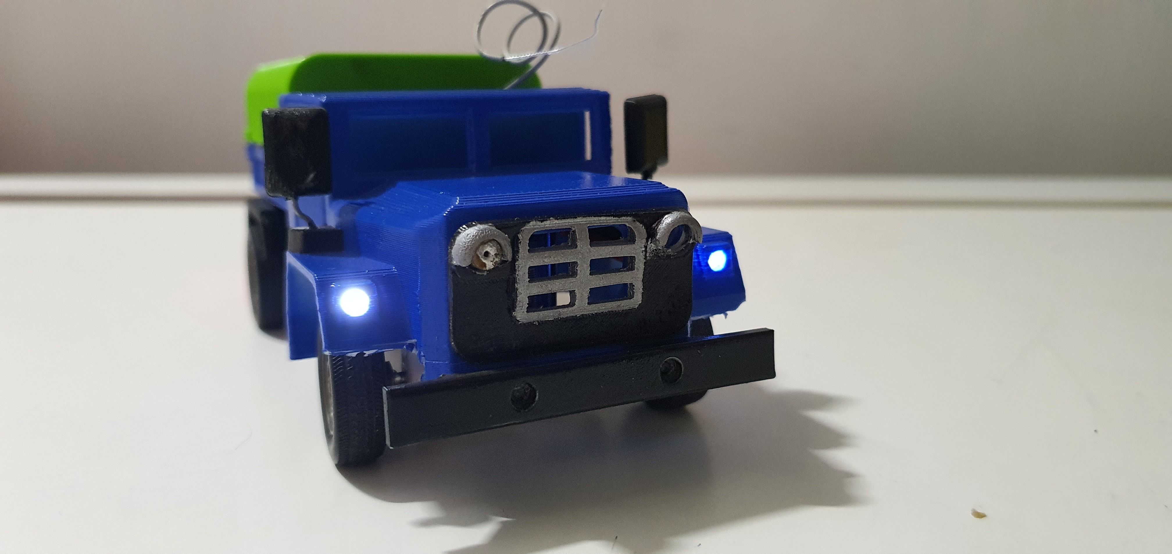 Small 3D Printed Truck  3D print model_5
