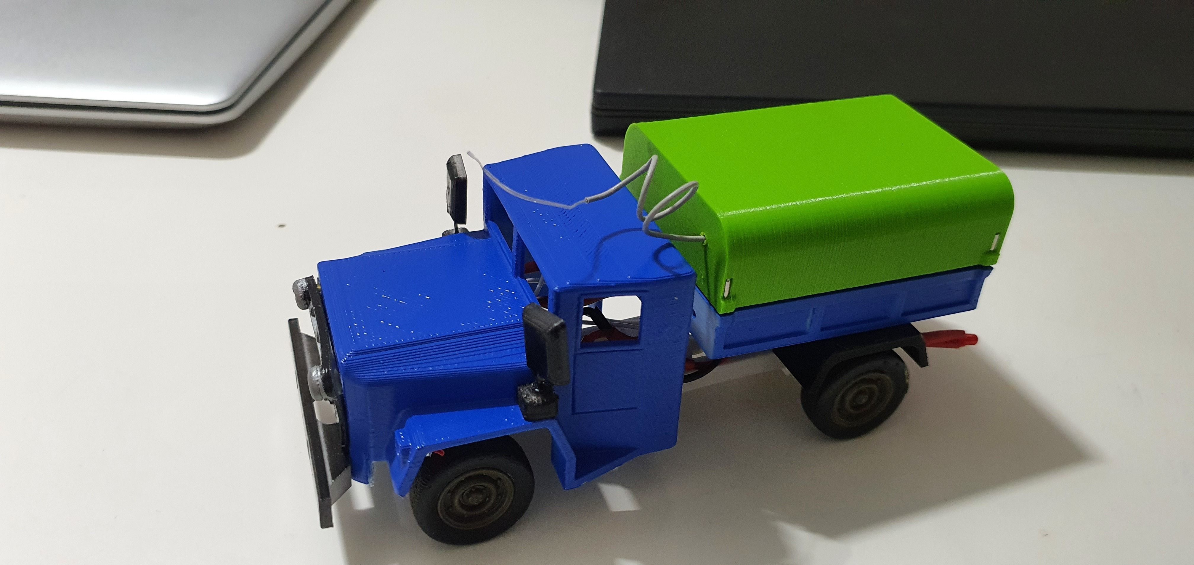 Small 3D Printed Truck  3D print model_2