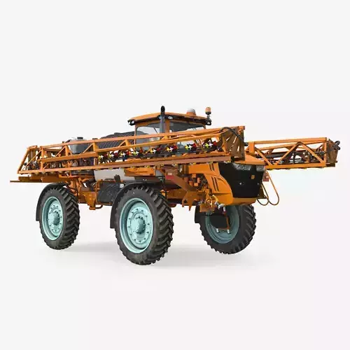 Folding Arms Farm Sprayer Generic 3D model