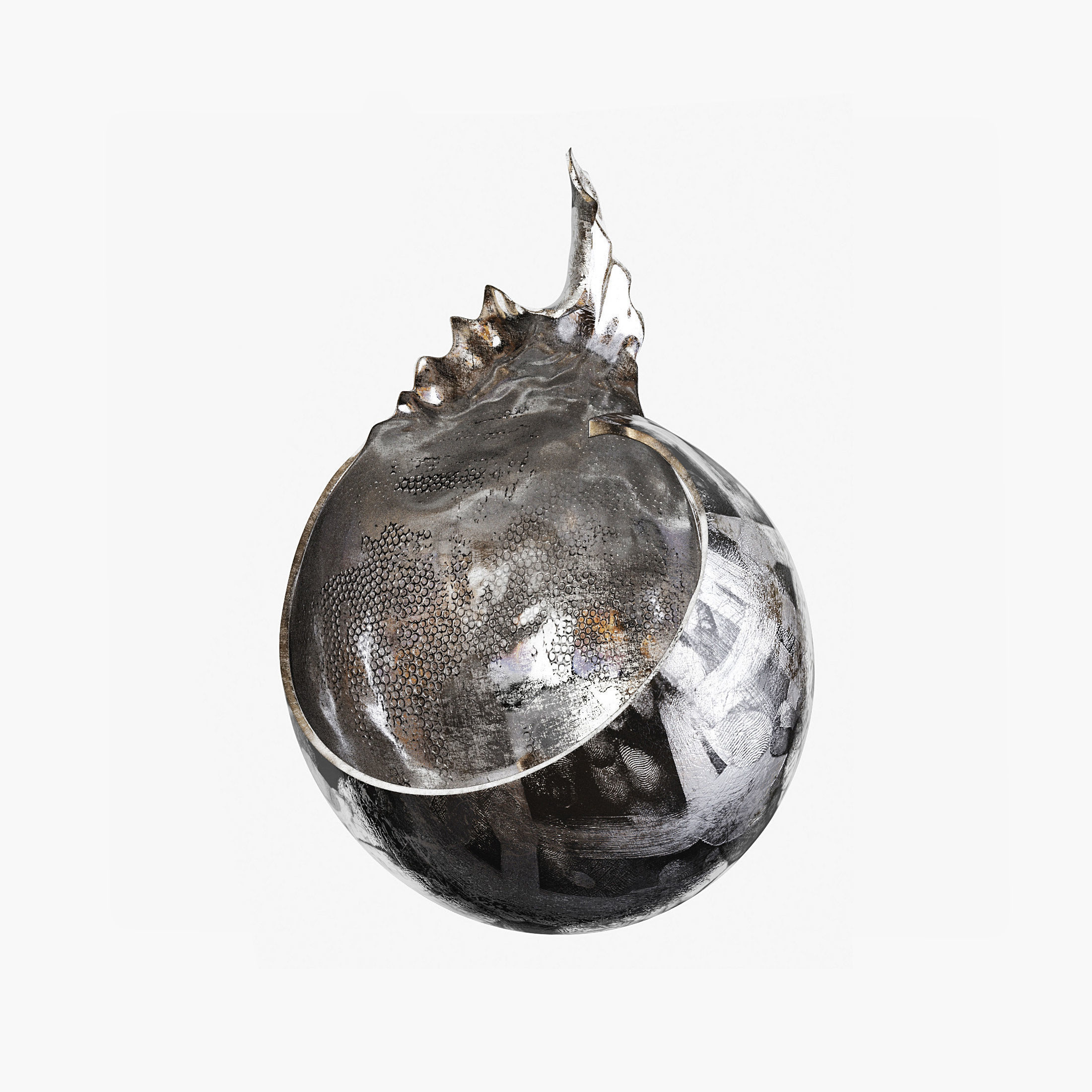 Decorative vases set 02 3D model_2