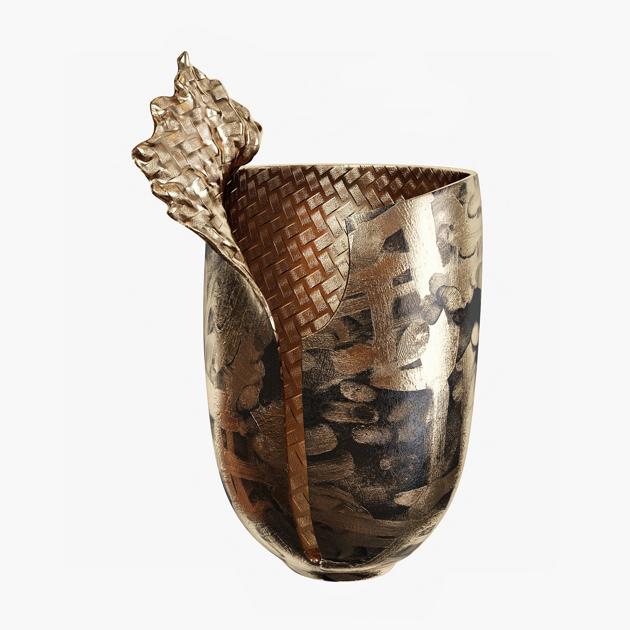 Decorative vases set 02 3D model_1