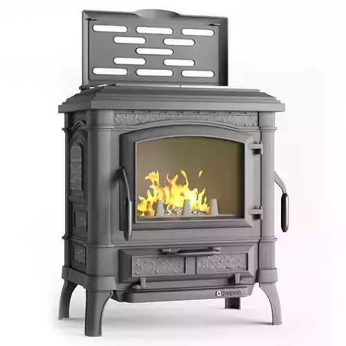 Fireplace Stove   LA NORDICA ISETTA CON CERCHI