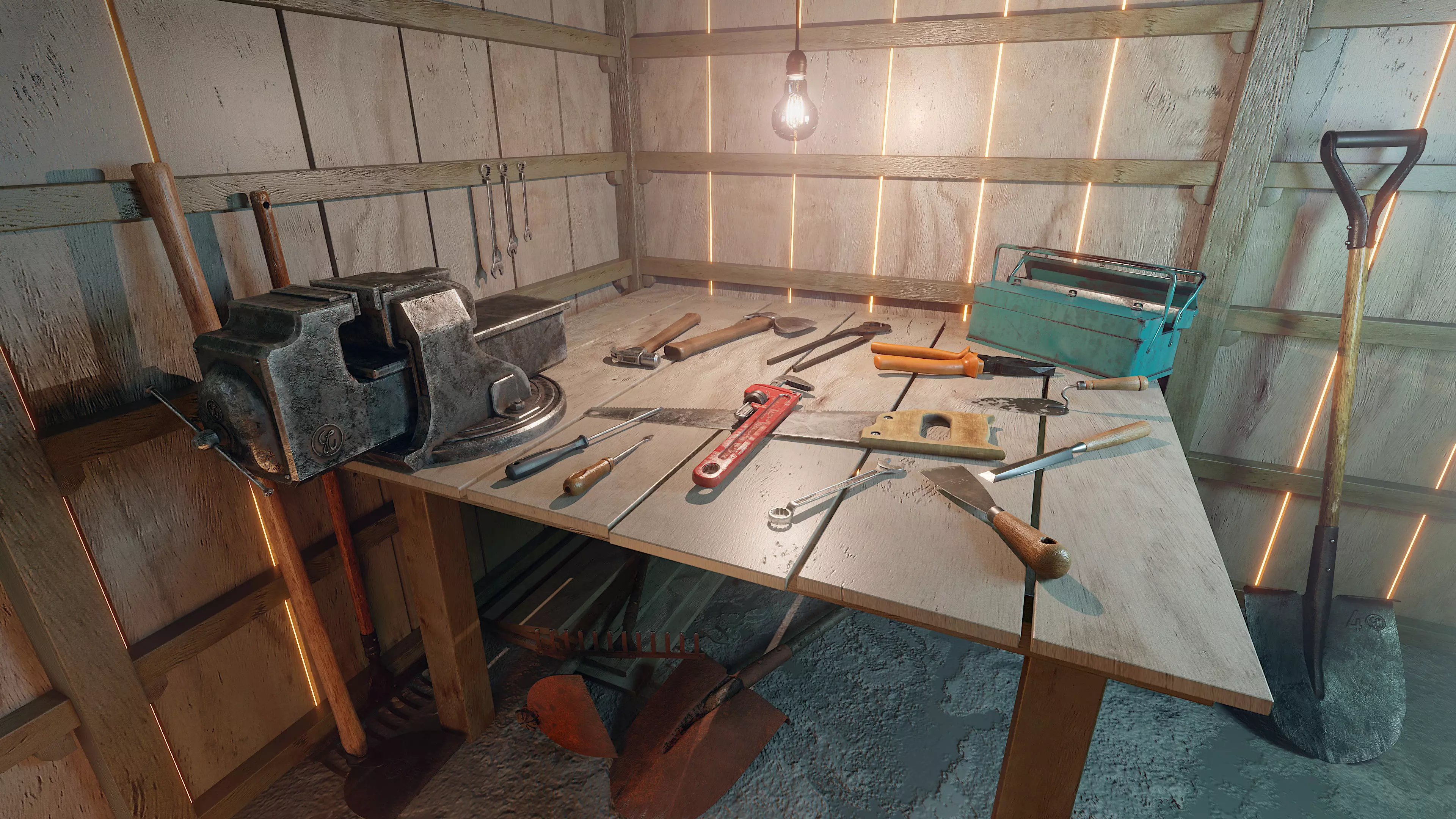 workshop tools 3D Model Collection_0