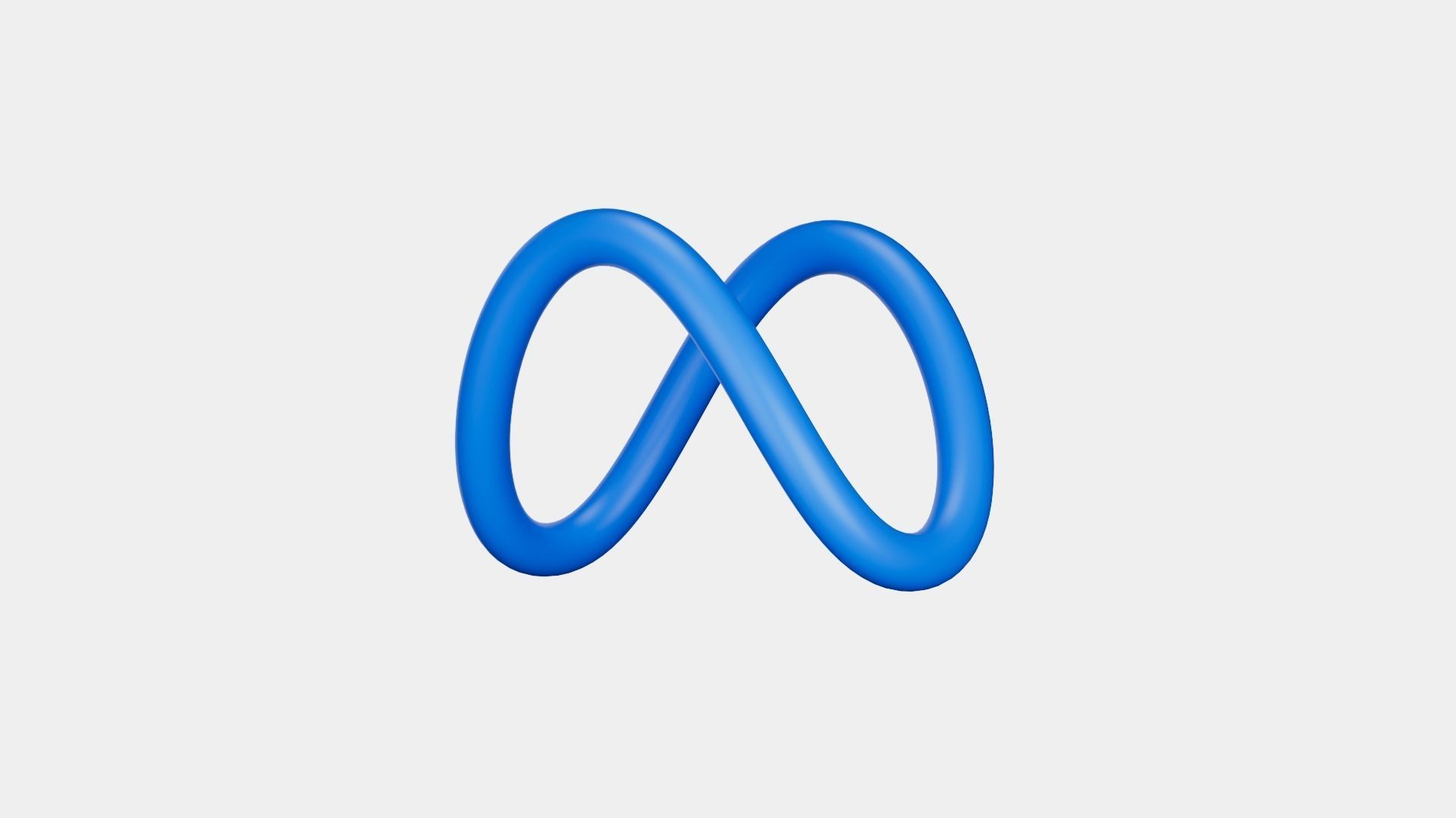 Meta Logo 3D model_2