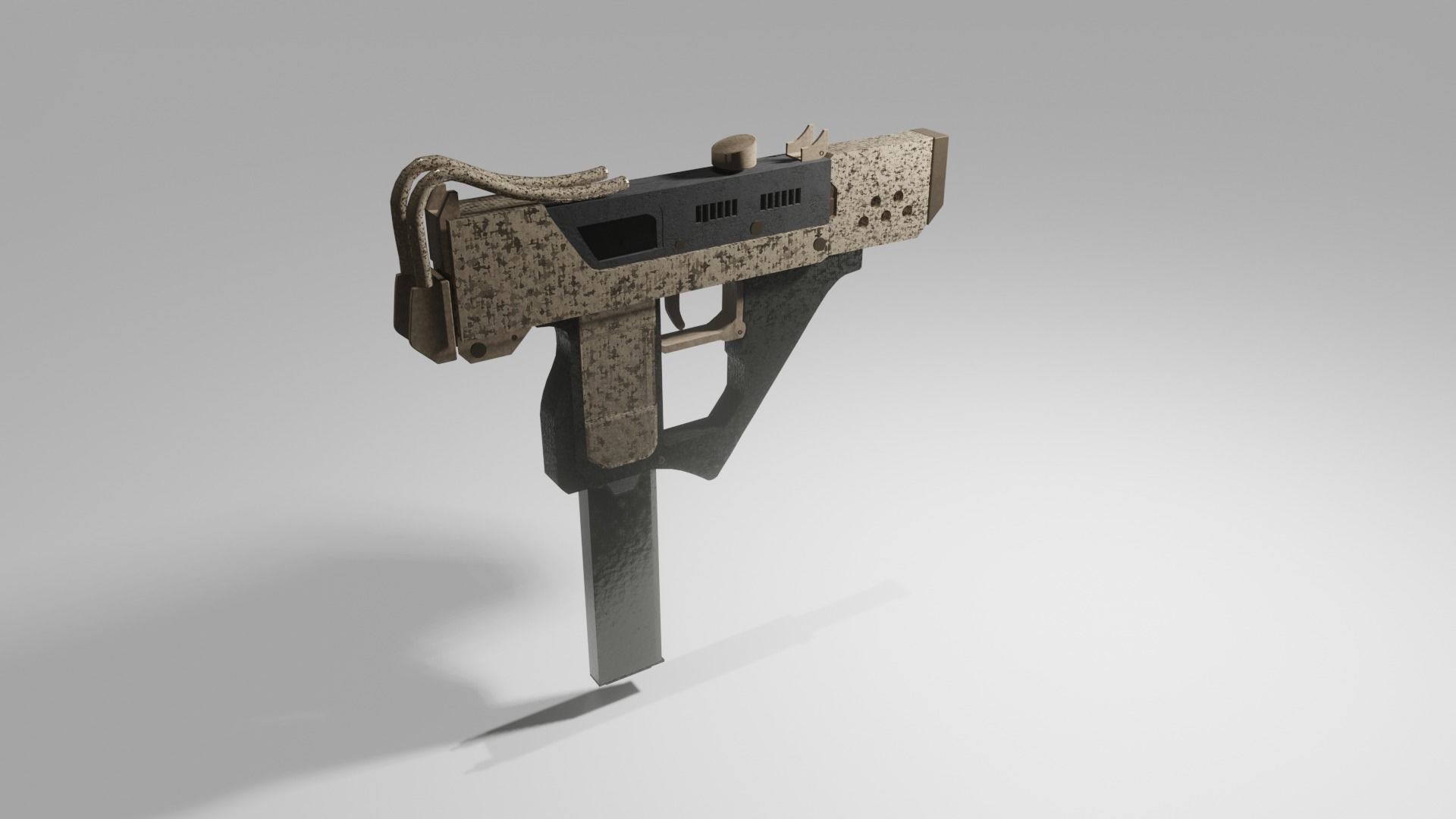 PPGUN gun 3D model_1