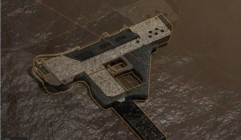 PPGUN gun 3D model_0