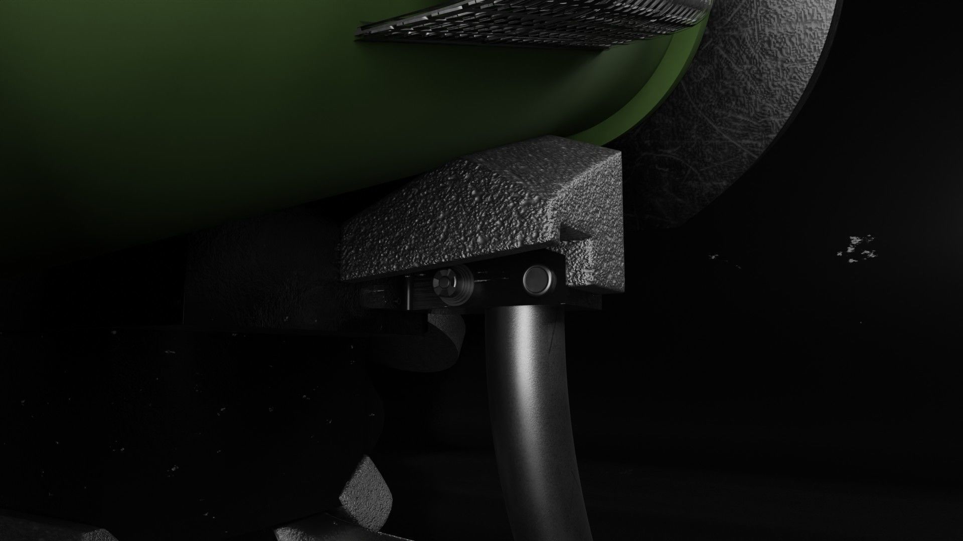 Javelin FGM-148 middle-poly 3D model_1