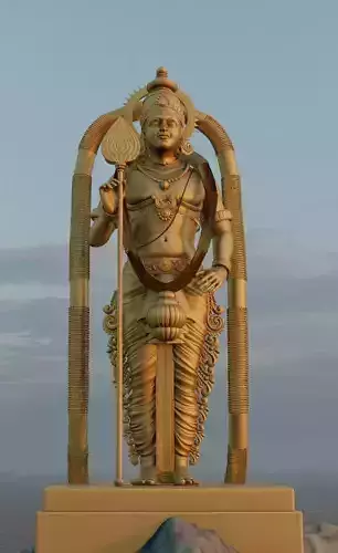 Murugan 3d mesh 3D model