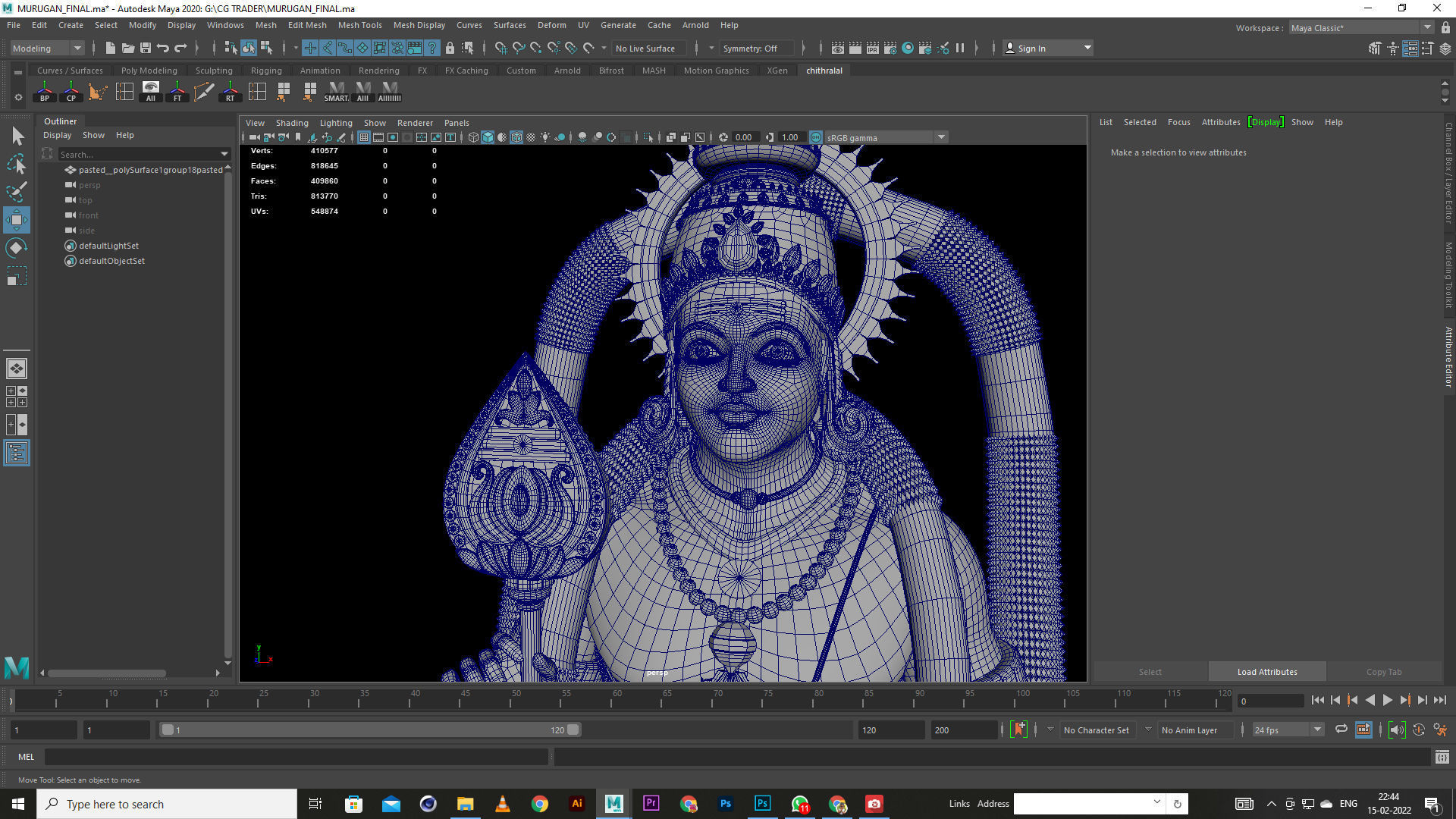 Murugan 3d mesh 3D model_1