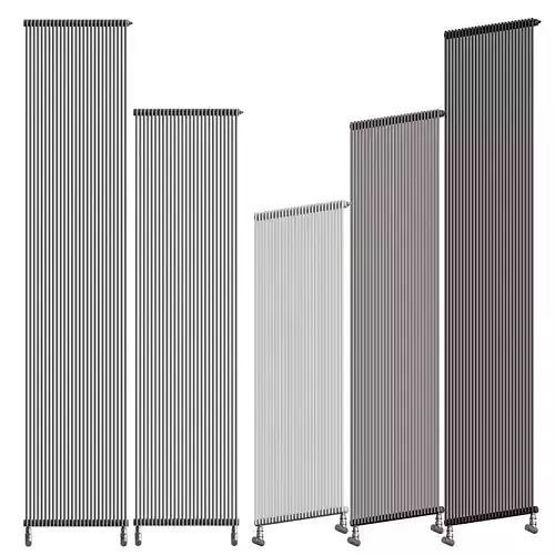 Ixsteel Radiator by Tubes 3D model