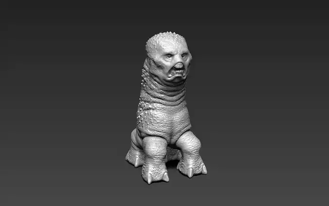 Realistic Creeper from Minecraft  Free 3D print model