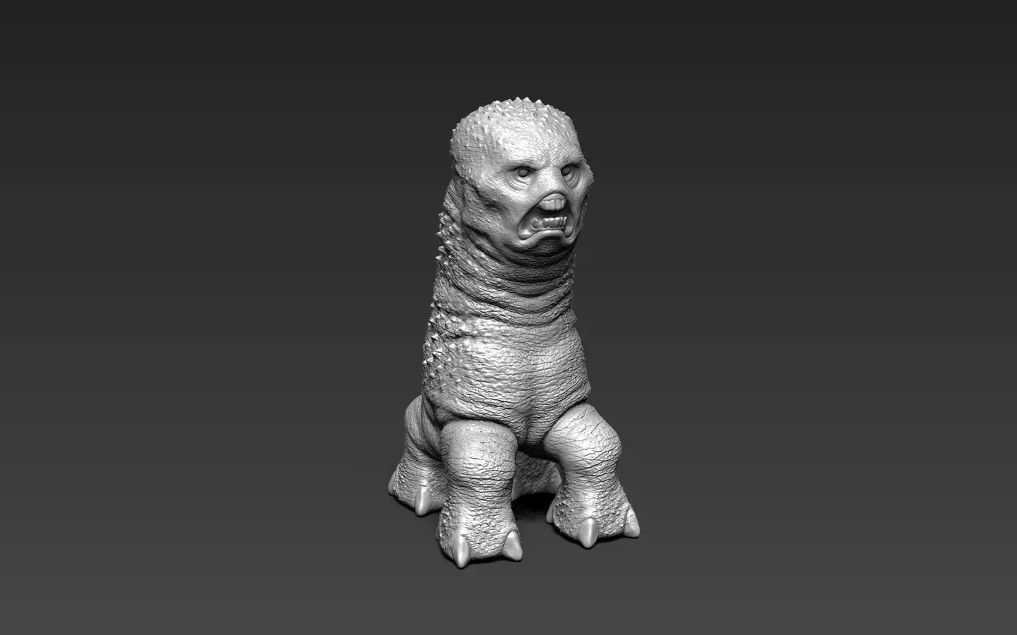 Realistic Creeper from Minecraft Free 3D print model