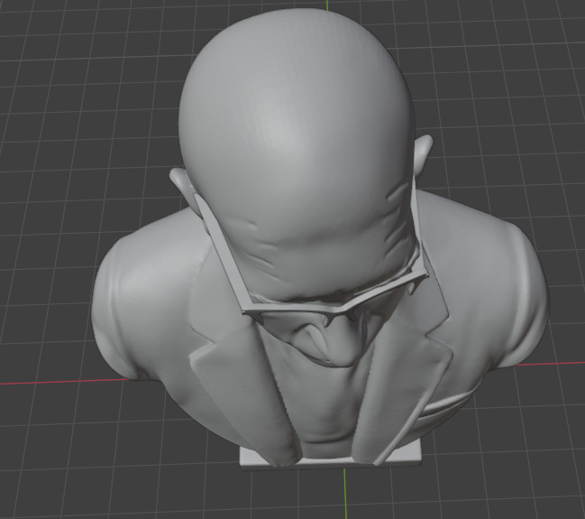 Michel Foucault 3D print model_6