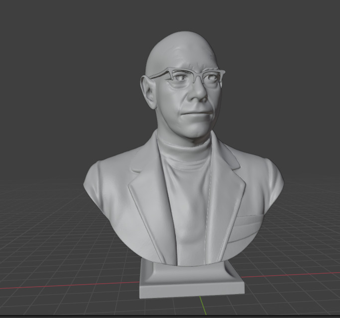 Michel Foucault 3D print model_16