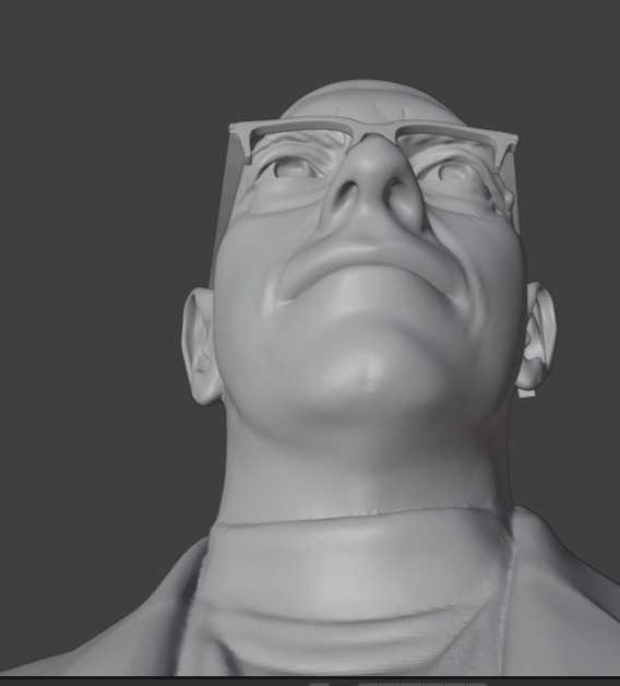 Michel Foucault 3D print model_10