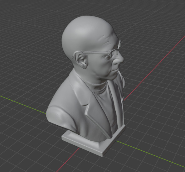 Michel Foucault 3D print model_22