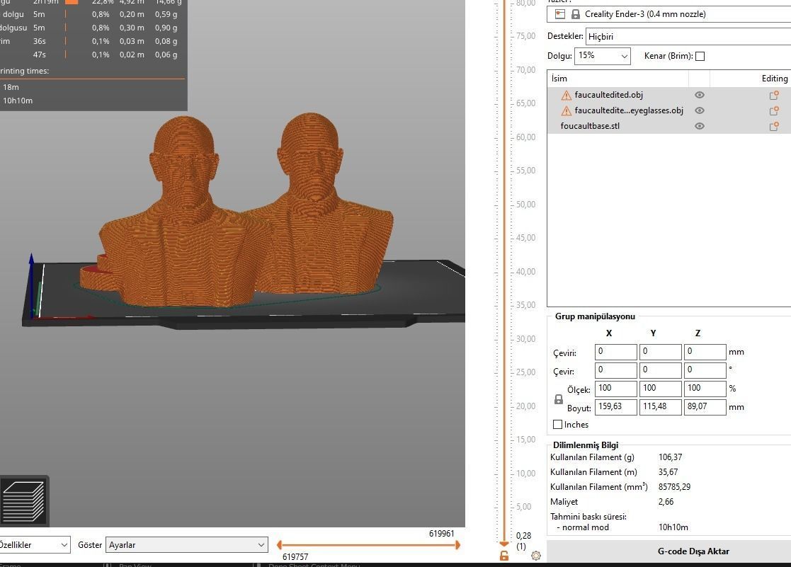 Michel Foucault 3D print model_18
