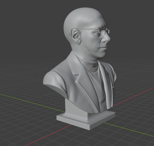 Michel Foucault 3D print model_20