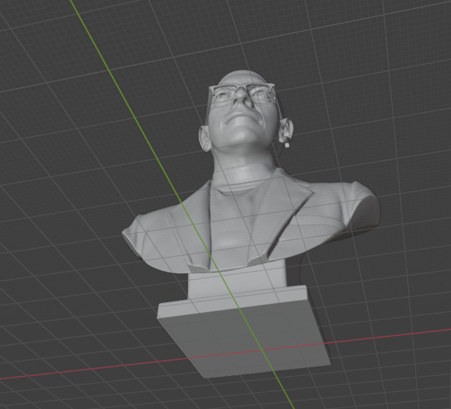 Michel Foucault 3D print model_7