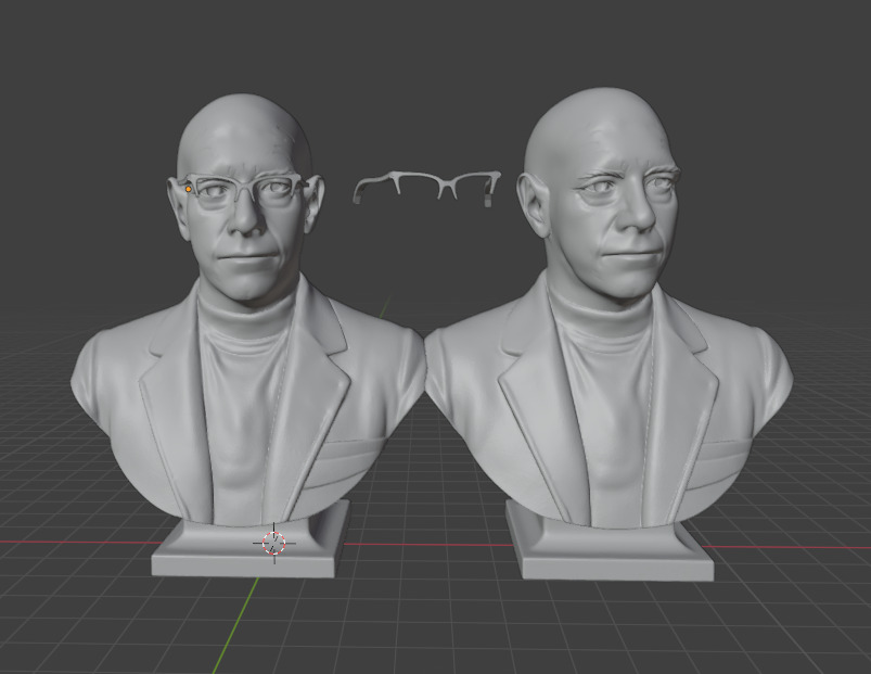Michel Foucault 3D print model_13